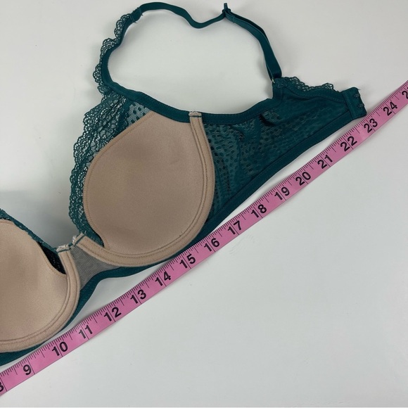 NEW Natori Bra Womens 32C Green Adjustable Straps Lace Underwire NWOT - Picture 6 of 6